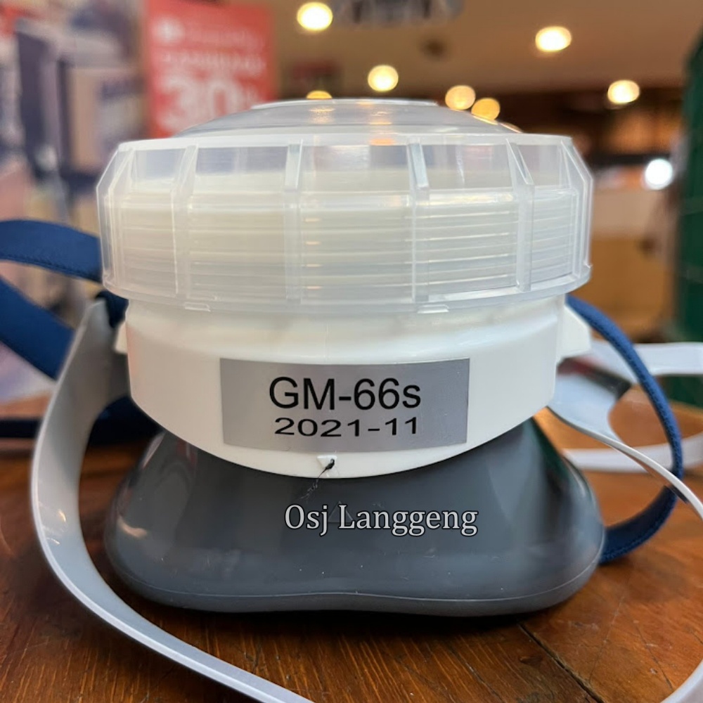 Masker Respirator Shigematsu GM66S + Filter CA 104 NII