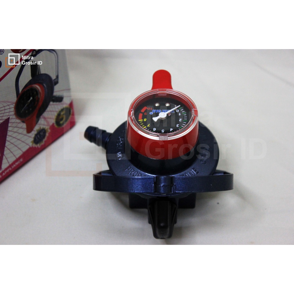 Regulator Winn Gas Tekanan Rendah W900 Pengunci Ganda / Regulator W 900