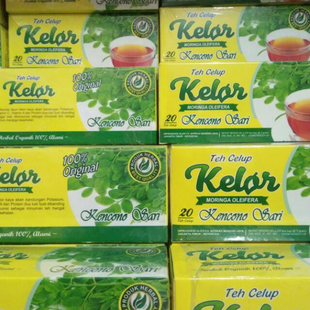 

Teh Daun Kelor Kencono Sari 20 Kantung - Herbal Alami Kaya Manfaat