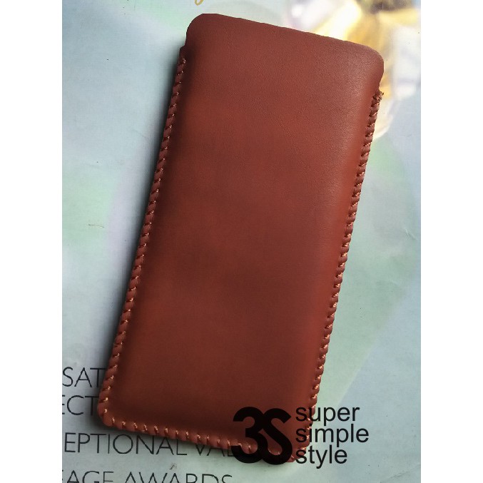 Leather case pouch Samsung Galaxy S20 FE 2020 2021 Sleeve sarung HP bisa Custom Ukuran