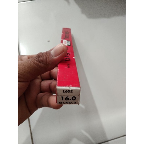 DRILL.MATA BOR BESI 16,0MM NACHI TAPER MT2