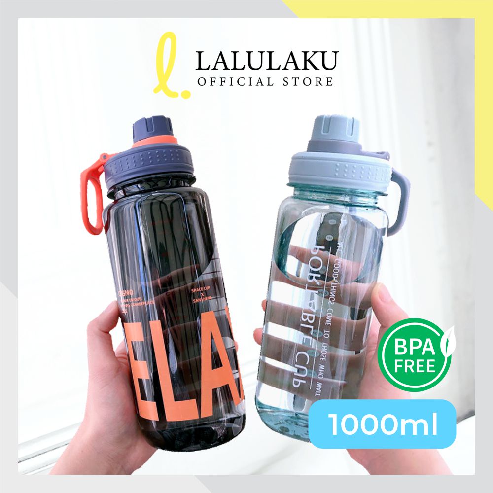 Jual Botol Minum 1000ml Bz223 Botol Olahraga Kantor Sekolah Botol Jumbo 1 Liter Shopee Indonesia