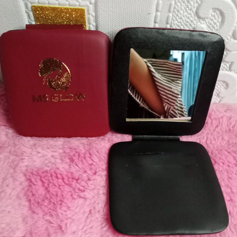 CERMIN LIPAT MS GLOW / CERMIN LIPAT GLOW UP / KACA LIPAT MS GLOW / KACA LIPAT GLOW UP-Maroon Ms Glow