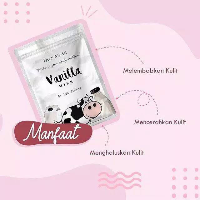 Masker wajah 20 gram-masker bubuk lea gloria 10  varian-organic &amp; non