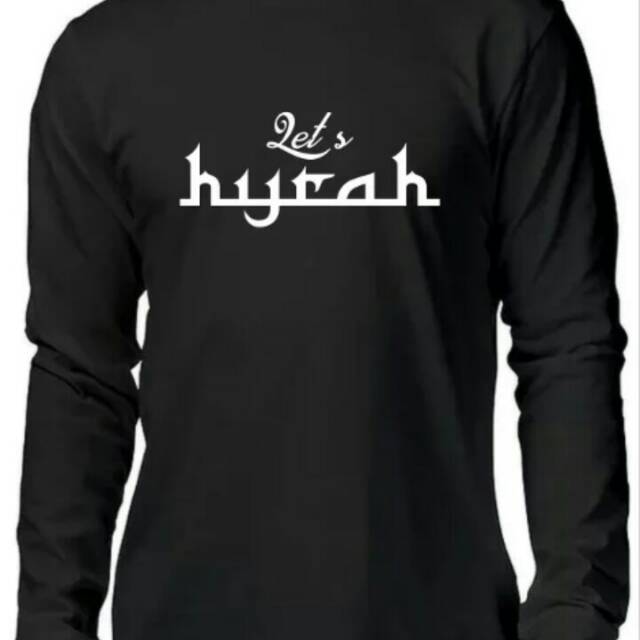 Kaos lengan panjang DAKWAH ISLAMI HIJRAH