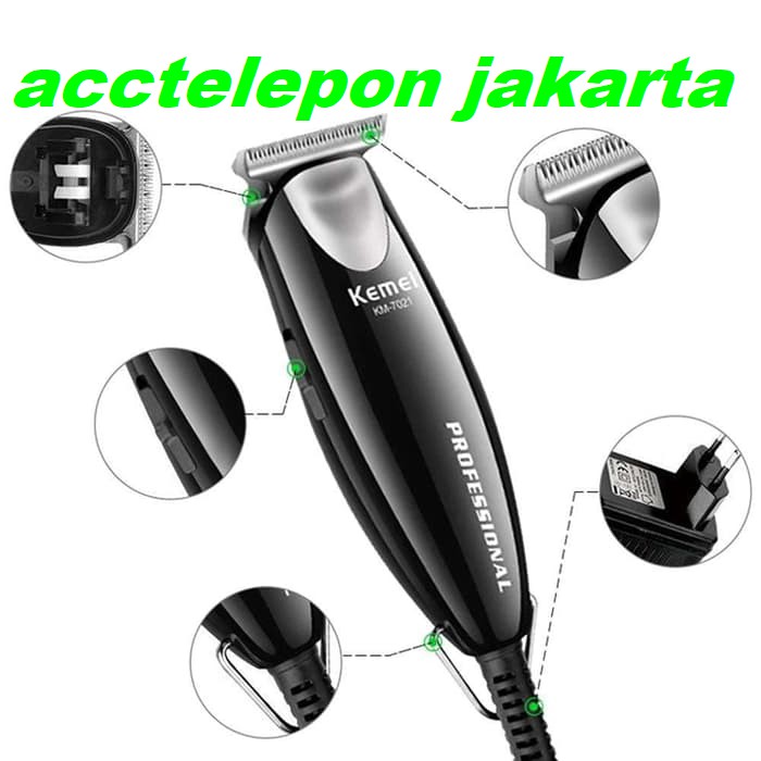 Alat Cukuran Rambut Kemei detailer Km 7021 alat cukur kemei