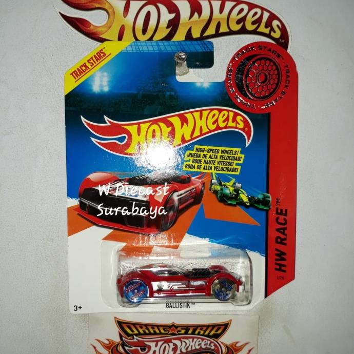 Hot Wheels Ballistik High Speed Wheels HSW Ban Kancing Base Thailand
