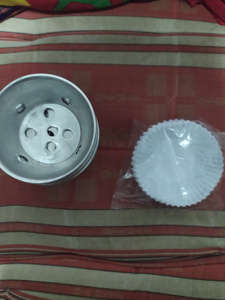 Cetakan Bolu Kukus Pendek Bolong