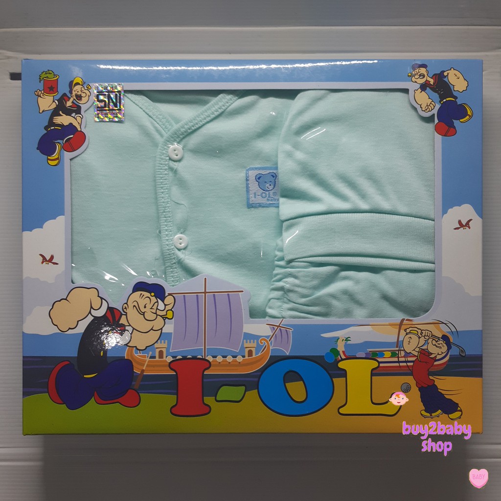 Baju bayi set IOL gift set untuk Kado