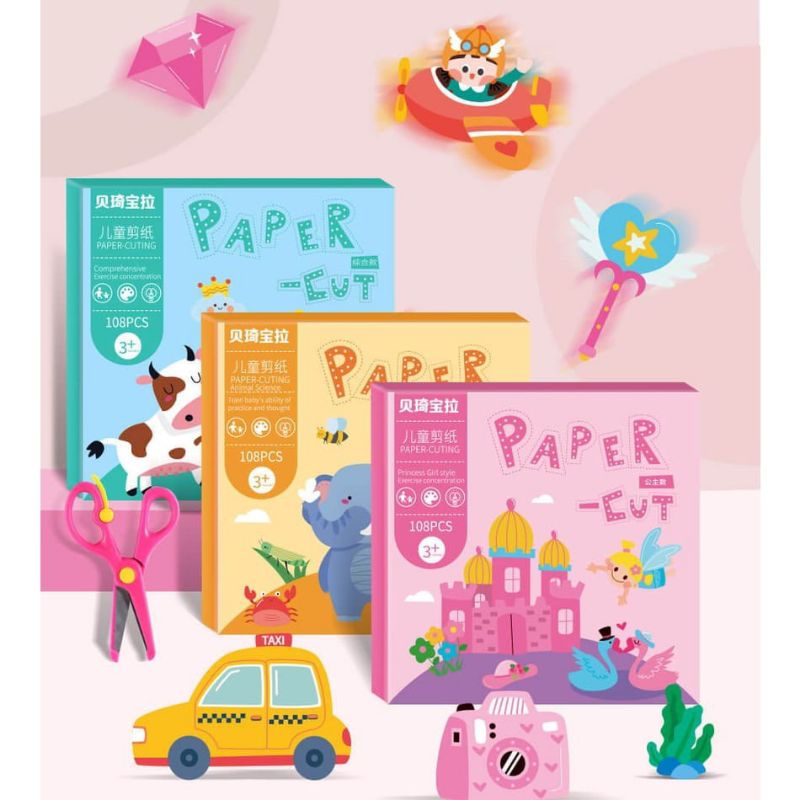 

Paper Cut - Mainan Edukasi Menggunting Kertas