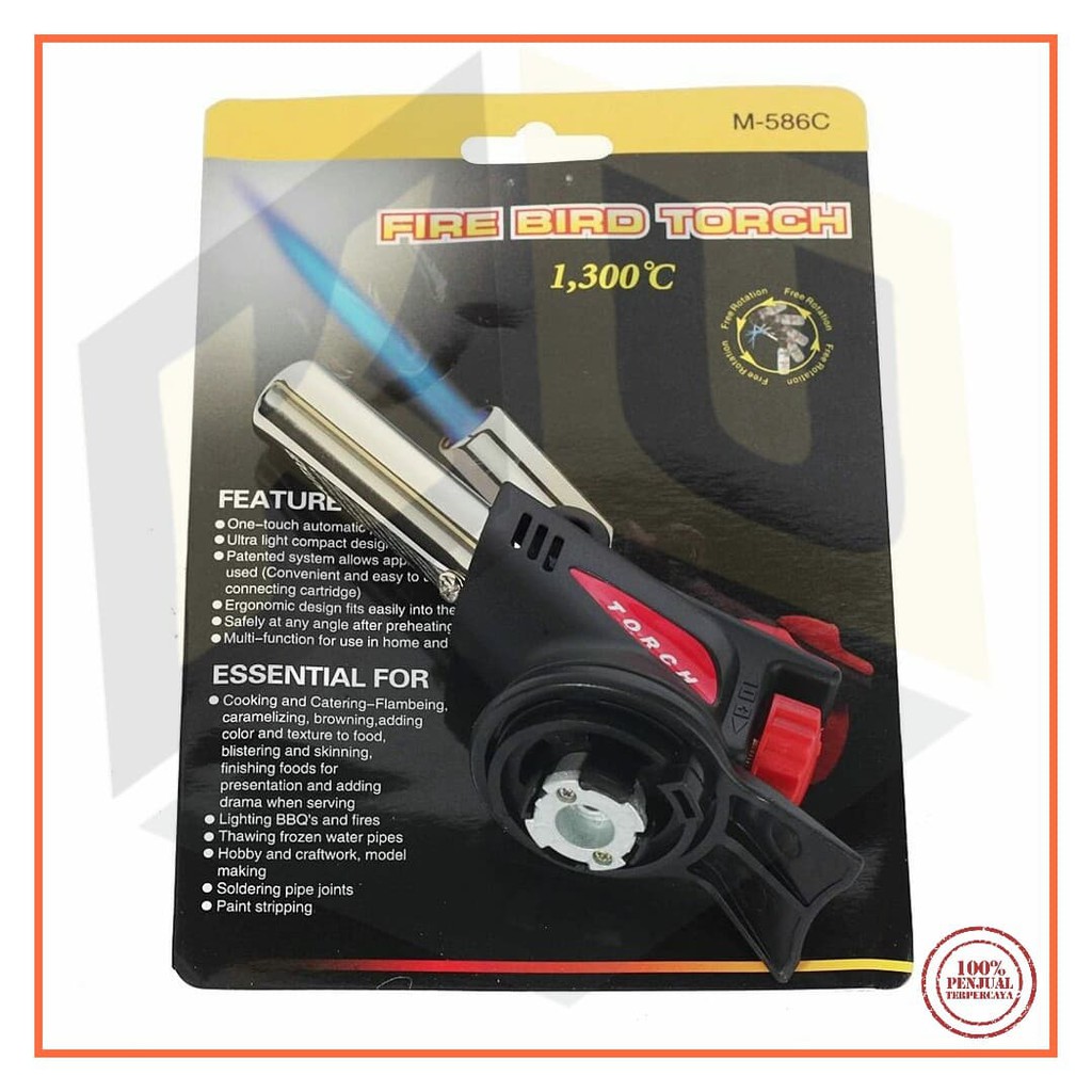 Promo! ALAT LAS PORTABLE M 586C 2424-5 BLOW LAMP TORCH M 586C KORE KEPALA GAS Murah!