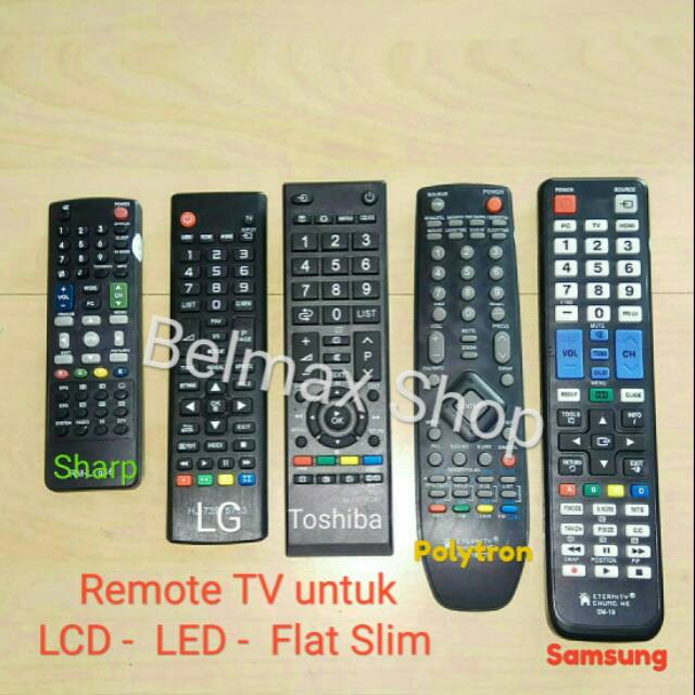 Remote TV LCD / Remote TV LED / Remote TV Flat Slim
