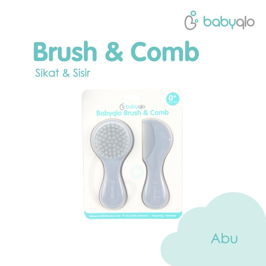 BabyQlo Brush and Comb 9016 / Sikat dan Sisir Bayi