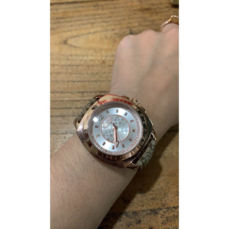 preloved jam tangan coach original