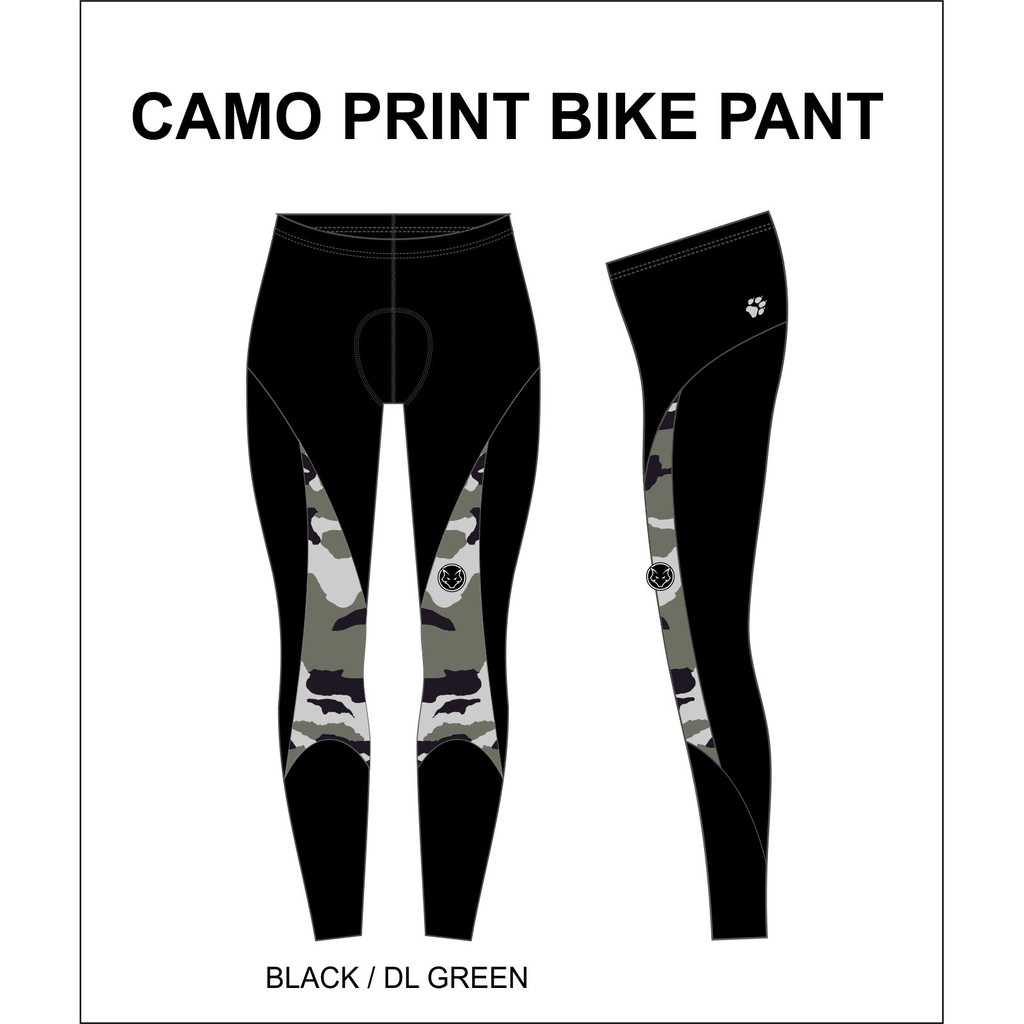 Celana Sepeda Merk Dick Wolves Camo