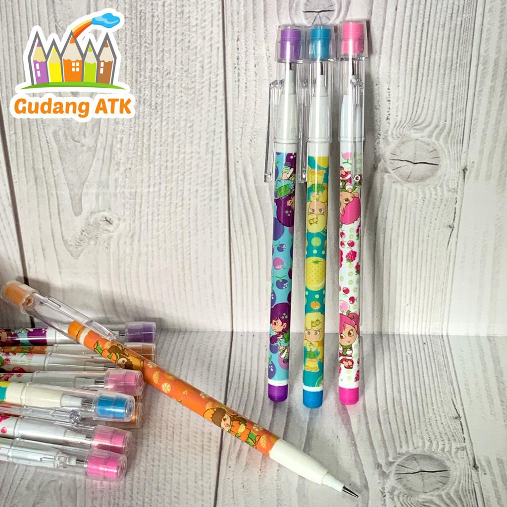 

Pensil cabut isi ulang warna warni (1 PCS)