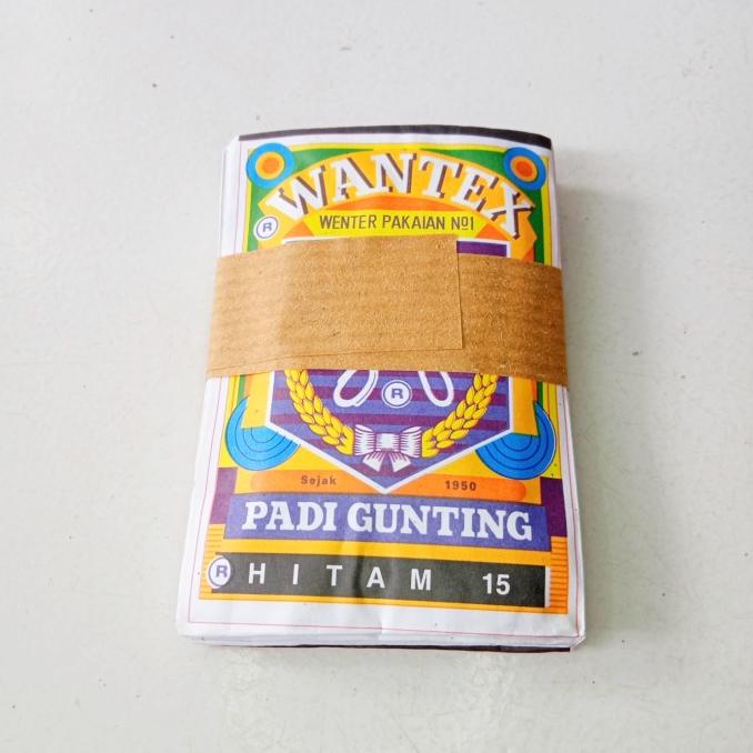 Pewarna pakaian/wantek/warna hitam termurah