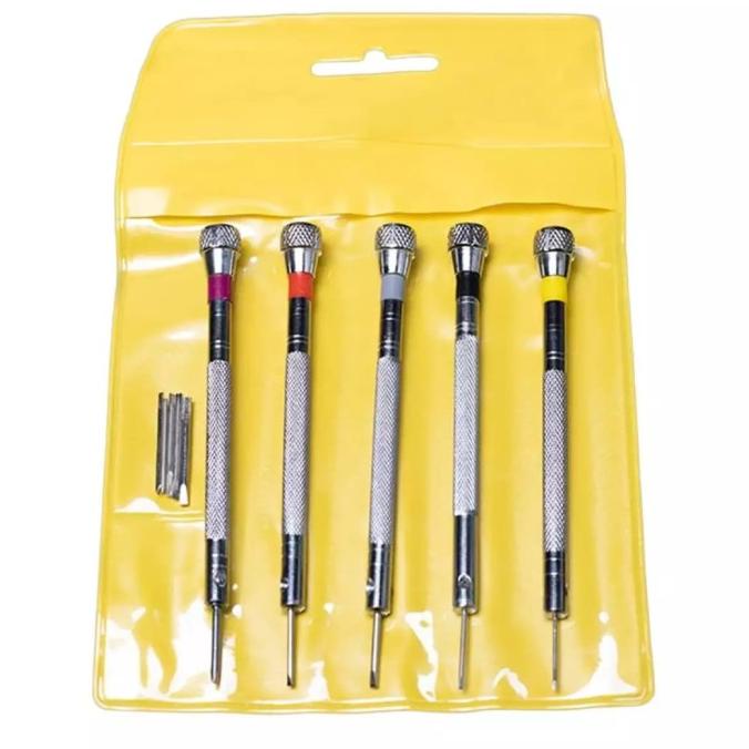 Obeng Jam Tangan Alat Perbaikan Jam Obeng Satu Set