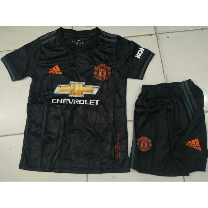 Sale Jersey Bola Kids Anak Kecil Mu_ Manchester United_ 3Rd 19/20 Grade Ori |