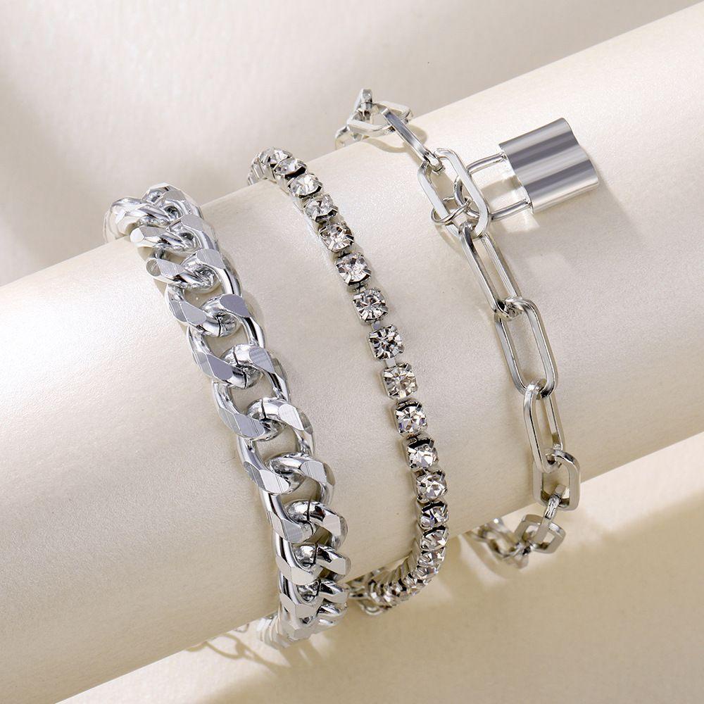 Nanas Multilayer Gelang Fashion Perhiasan Aksesoris Link Rantai Gelang Kaki