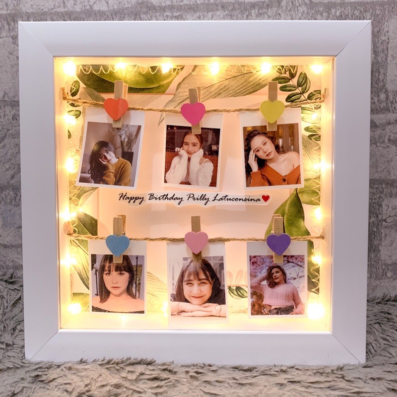 Photo LED in Frame - kado ultah murah