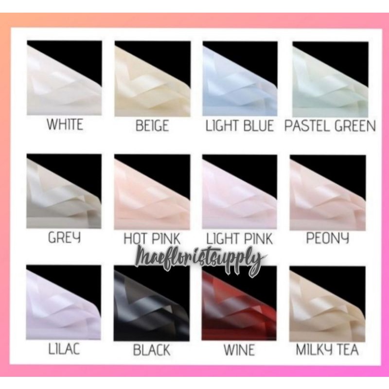 5 Lembar Kertas bunga chelloplane kertas bunga bunga kertas