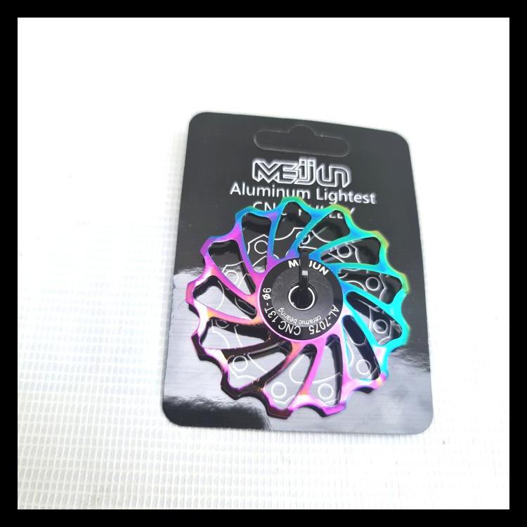 ORI Meijun Pulley RD Ceramic 13T - Pulley RD Bearing - Pulley RD Sepeda