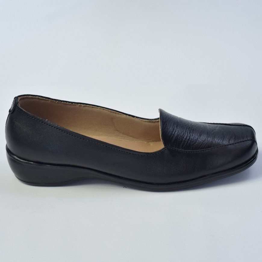 Sepatu Formal Wanita Kulit Asli Sepatu Pantofel Loafer Grammer