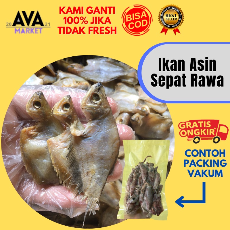 

Ikan Asin Sepat Kecil Rawa Kualitas Grade A 250G 500G