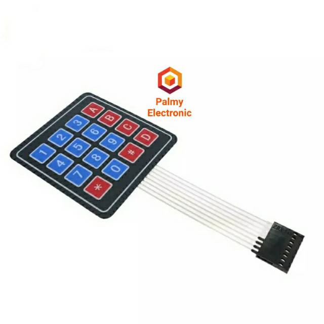 4 x 4 Membran switch keypad POM Mini