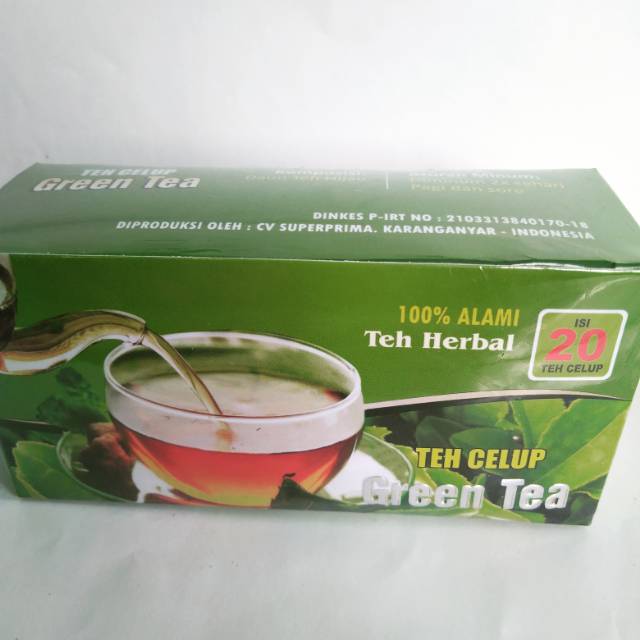 TEH HERBAL GREEN TEA UNTUK WAJAH DAN DIET (GREEN TEA)