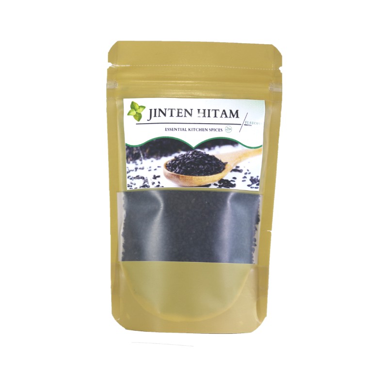 Jinten Hitam Butir Rempah Rempah Bumbu Masakan 50 gr
