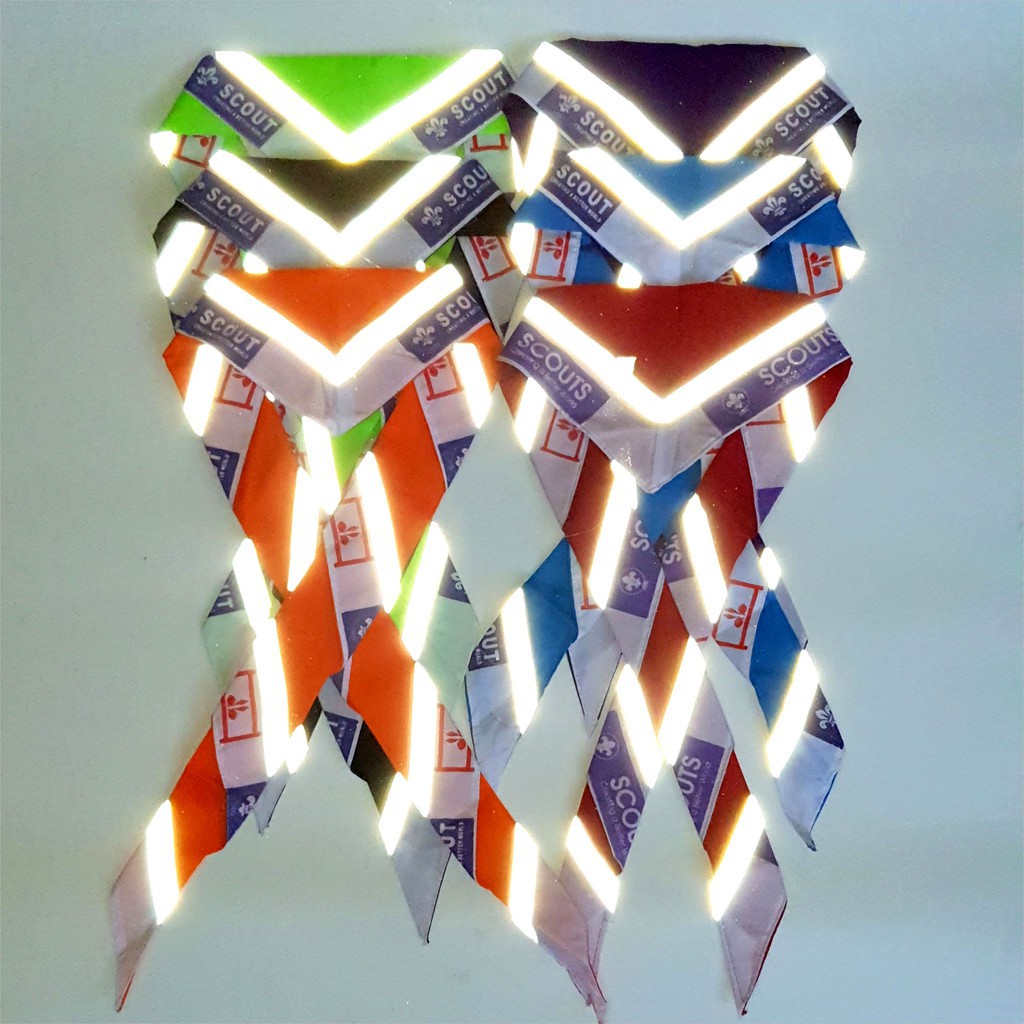 TERLARIS  Scarf pramuka warna lis menyala
