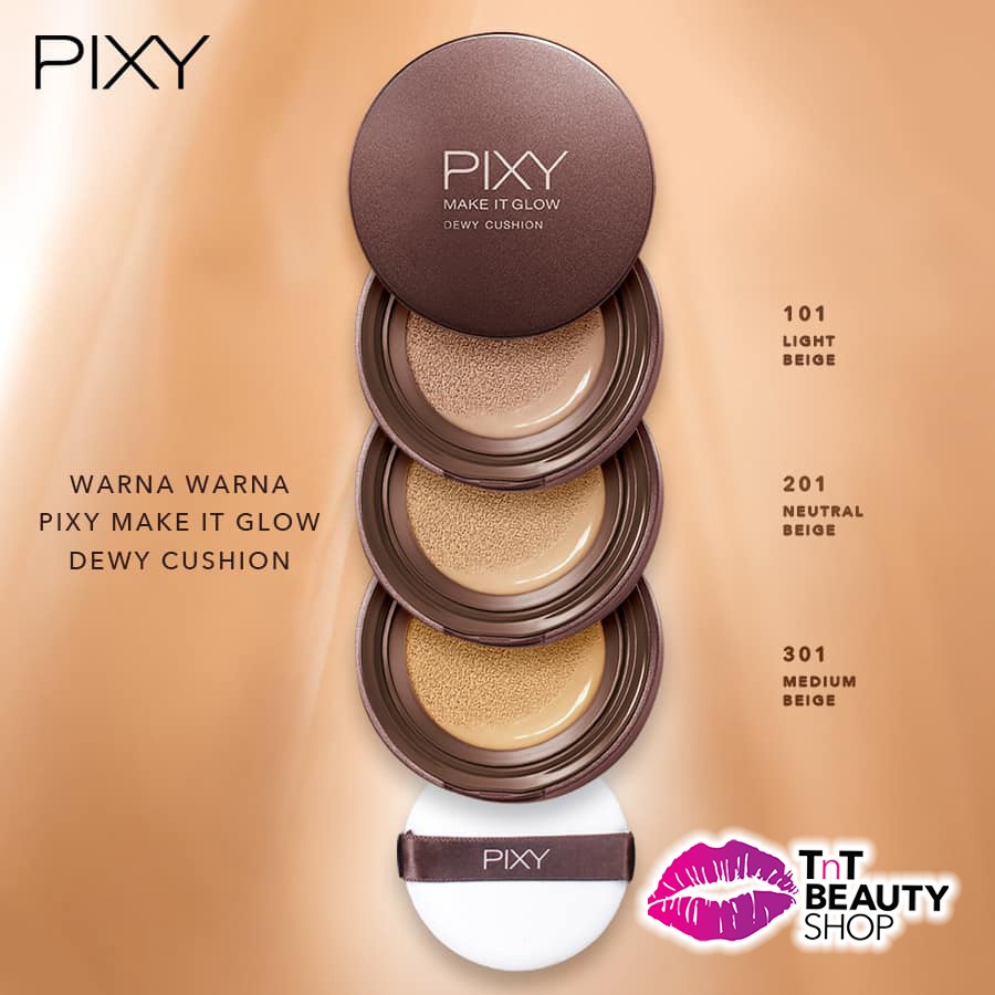 [ BPOM SALE ]  PIXY Make It Glow Dewy Cushion Full Size / Refill