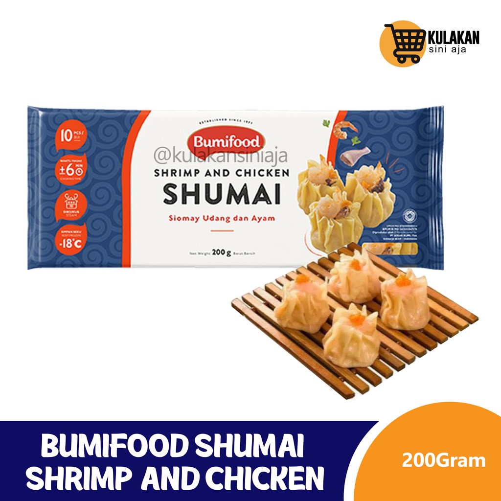 Bumifood Shumai Shrimp And Chicken 10 Pcs