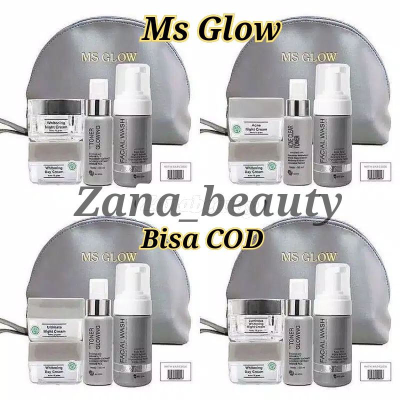 MS GLOW PAKET WHITENING SERIES PAKET ACNE PAKET ULTIMATE PAKET LUMINOUS PAKET WAJAH SKINKER SEKINKER