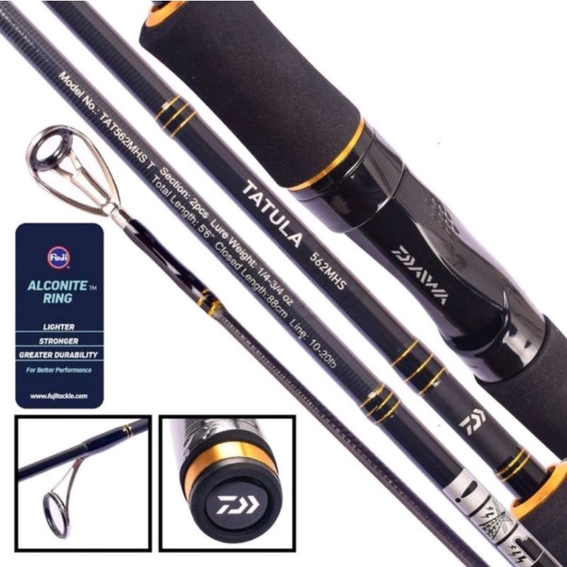 JORAN PANCING DAIWA TATULA 562/602 MHST... ORIGINAL