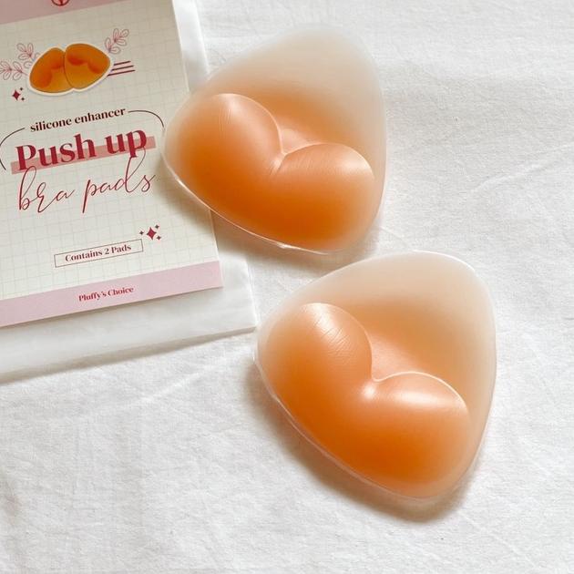 ⅍ Pluffyschoice Silicone BB Pads Enhancer Push Up Bra Pads ☀