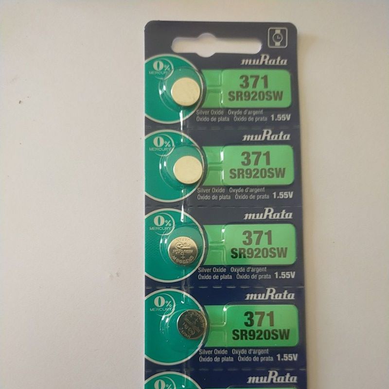 Baterai SONY 371 SR920SW LR69 AG6 Baterai Jam Tangan