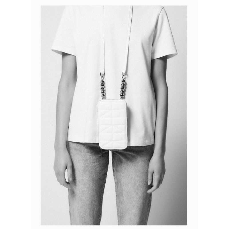 12.12 SALE | ZRA BEAD TRIM QUILTED CELL PHONE CASE