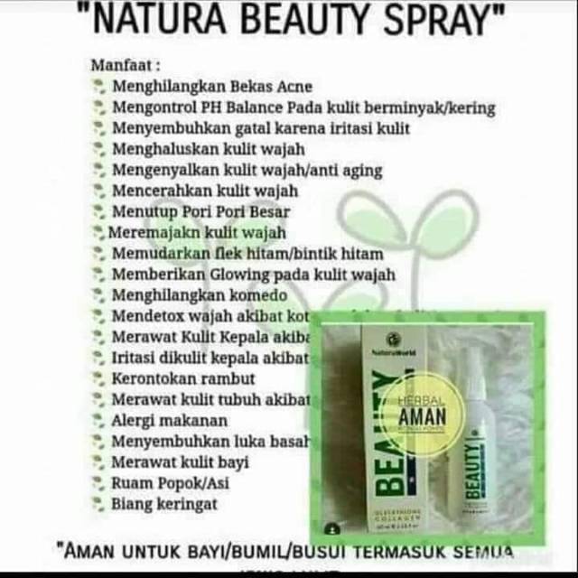 NaturaWorld Beauty Spray