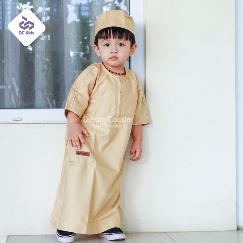 KOKO JUBAH Deary Castle pakaian muslim Kostum Newborn bayi anak laki laki  photoshoot khitan manasik