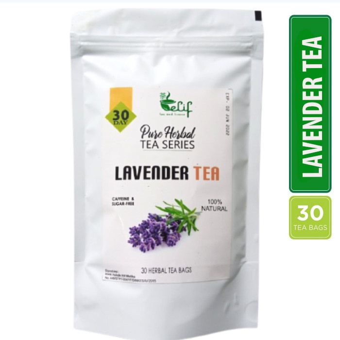 

B062 Lavender Tea : Teh Bunga Lavender Kering ( 30 Tea Bag ) g054S