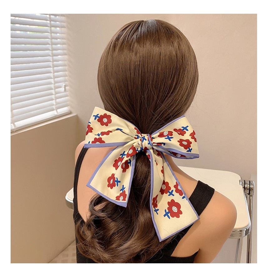 Mysterygirl - Scarf Twilly Scarf Leher Twilly Bag Scarf Tas Bahan Bandana Grade Silk Immitation Gaya Korea ikat rambut