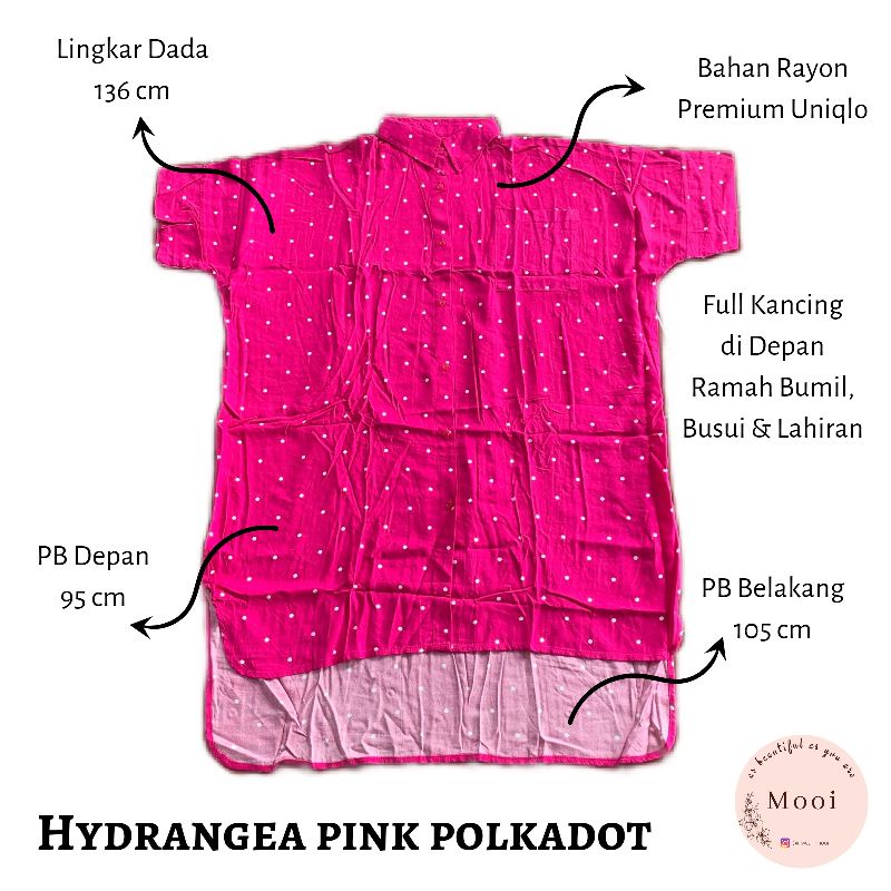 HYDRANGEA (dress cantik, daster cantik, daster kekinian)