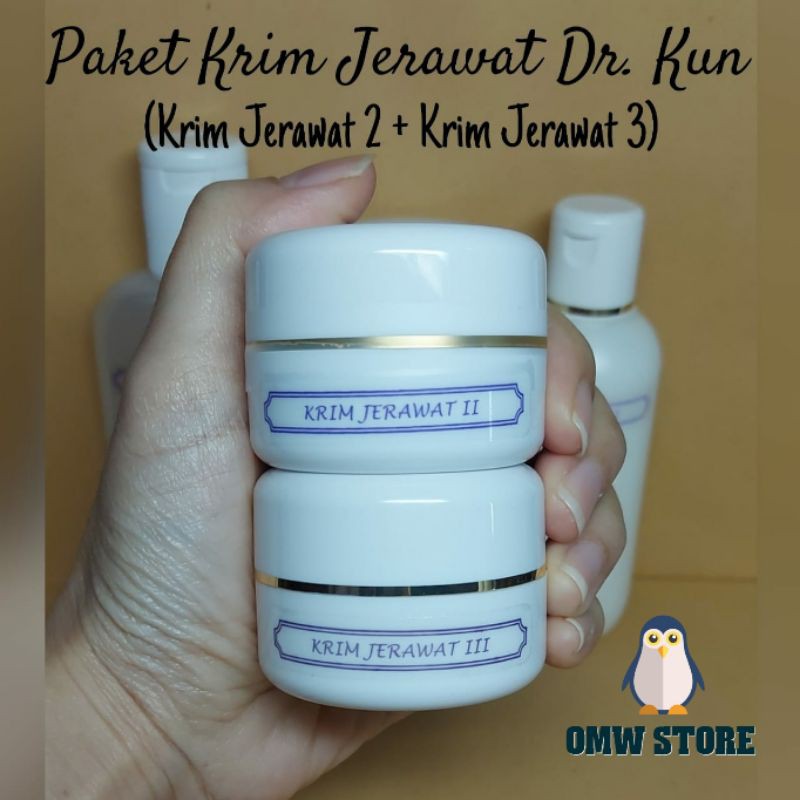 Jastip Paket Krim Jerawat 2 dan Krim Jerawat 3 Dr. Kun | Dokter Kun | Jastip Dr Kun Jayanata