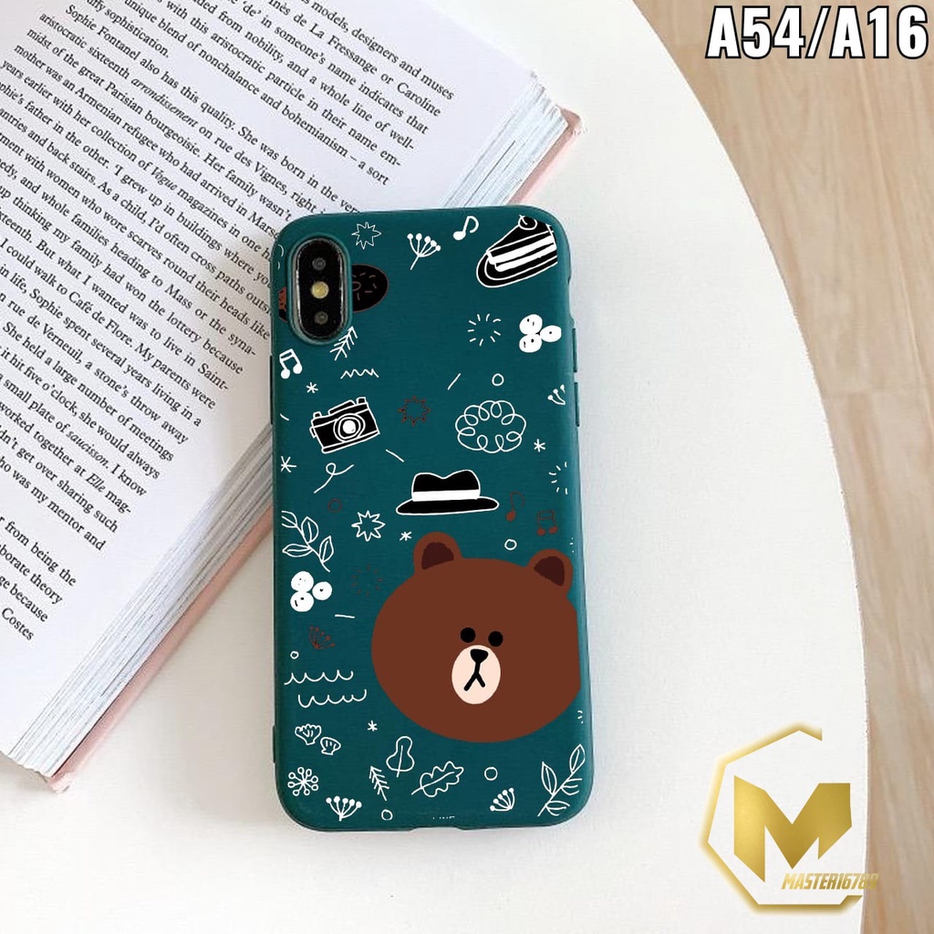 SS015 SOFTCASE BEAR oppo A9 A5 2020 A31 a8 A52 A92 A53 A33 2020 Reno 4 Reno 4f f17 pro A15 MA2101