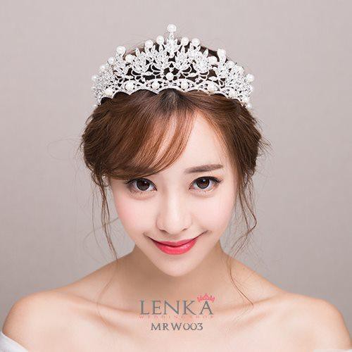 [SIAP KIRIM] AKSESORIS PESTA WEDDING MAHKOTA PENGANTIN BRIDAL CROWN MRW003