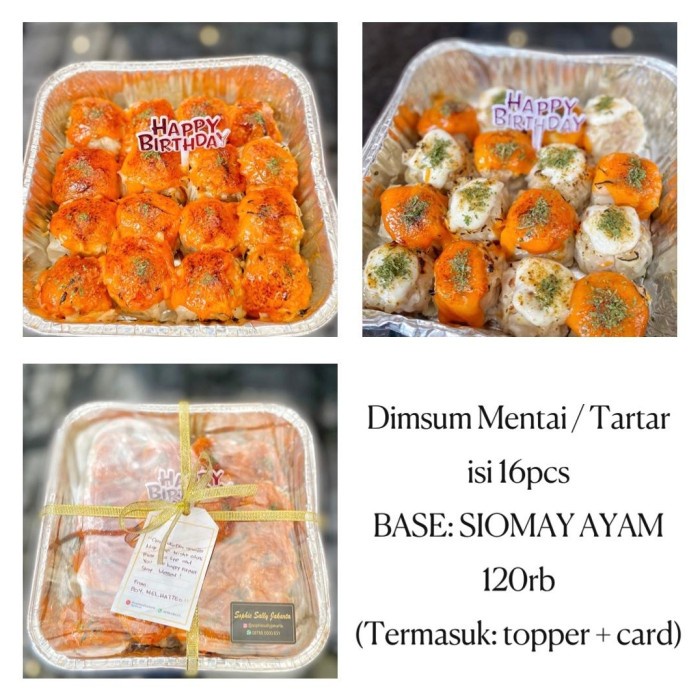 

Christmas - Dimsum Mentai Tartar Hampers Natal / Birthday