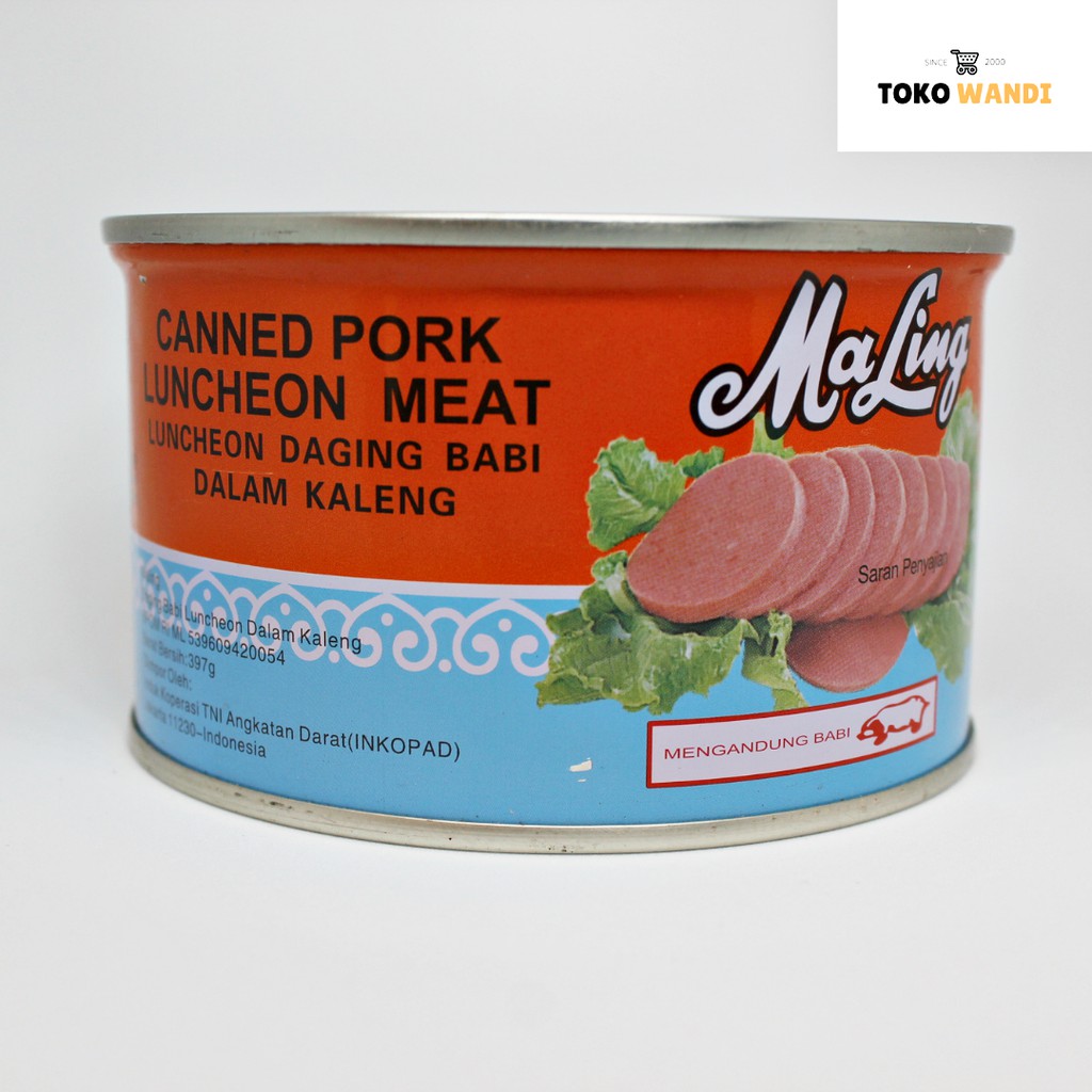 

MALING TTS PORK LUNCHEON 397 GRAM